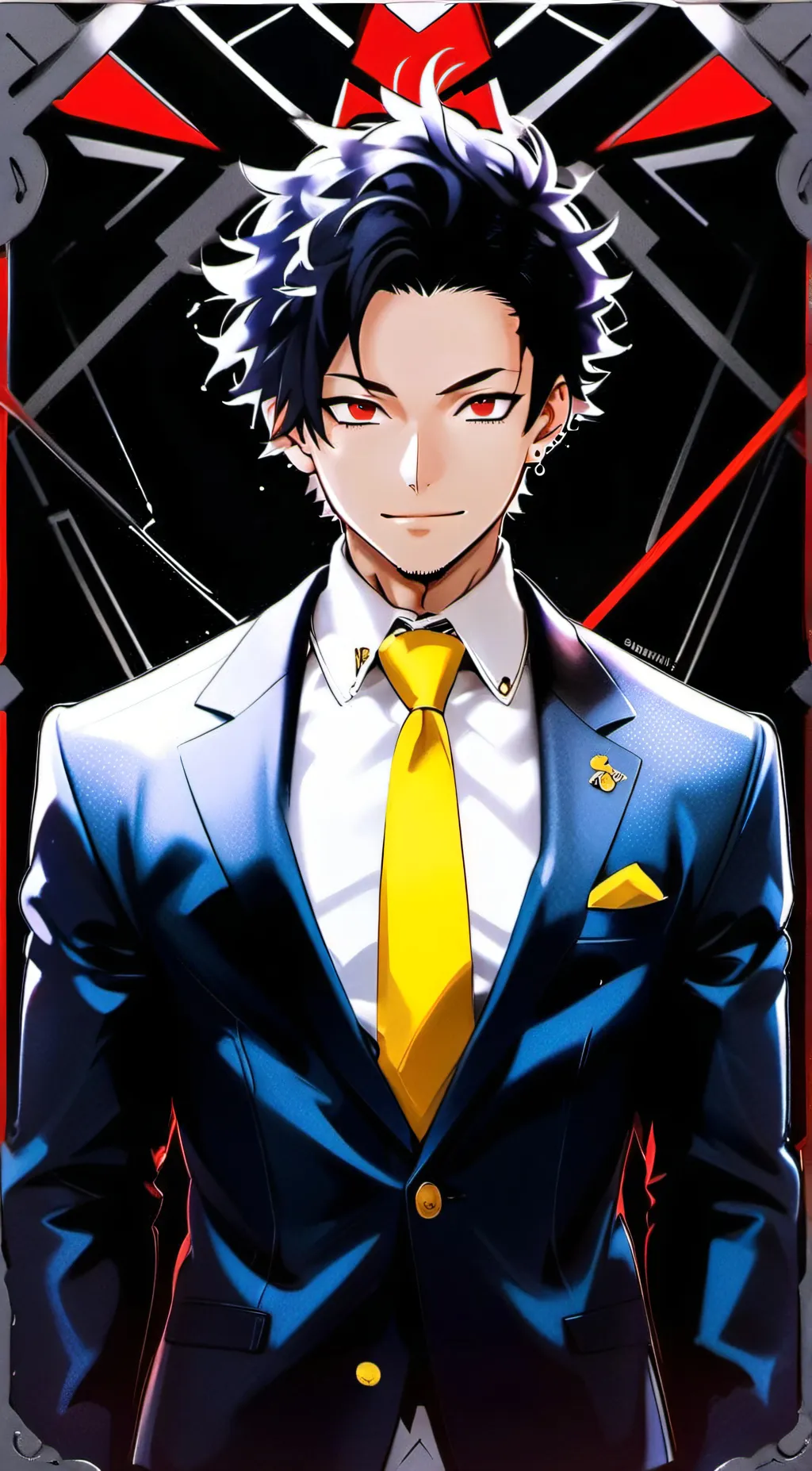ai character: Mr aizawa background