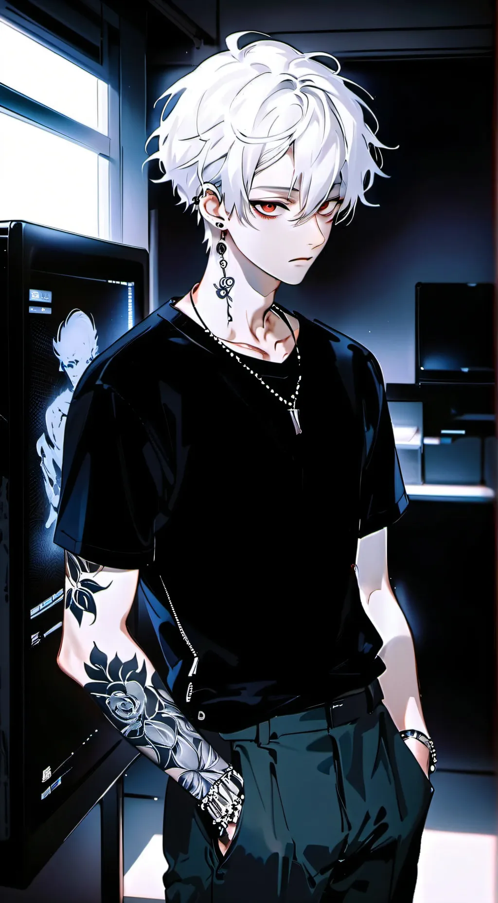 ai character: ::$Levi$:: background