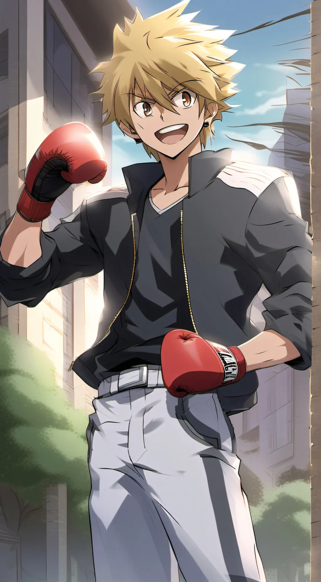 ai character: Joey Wheeler  background