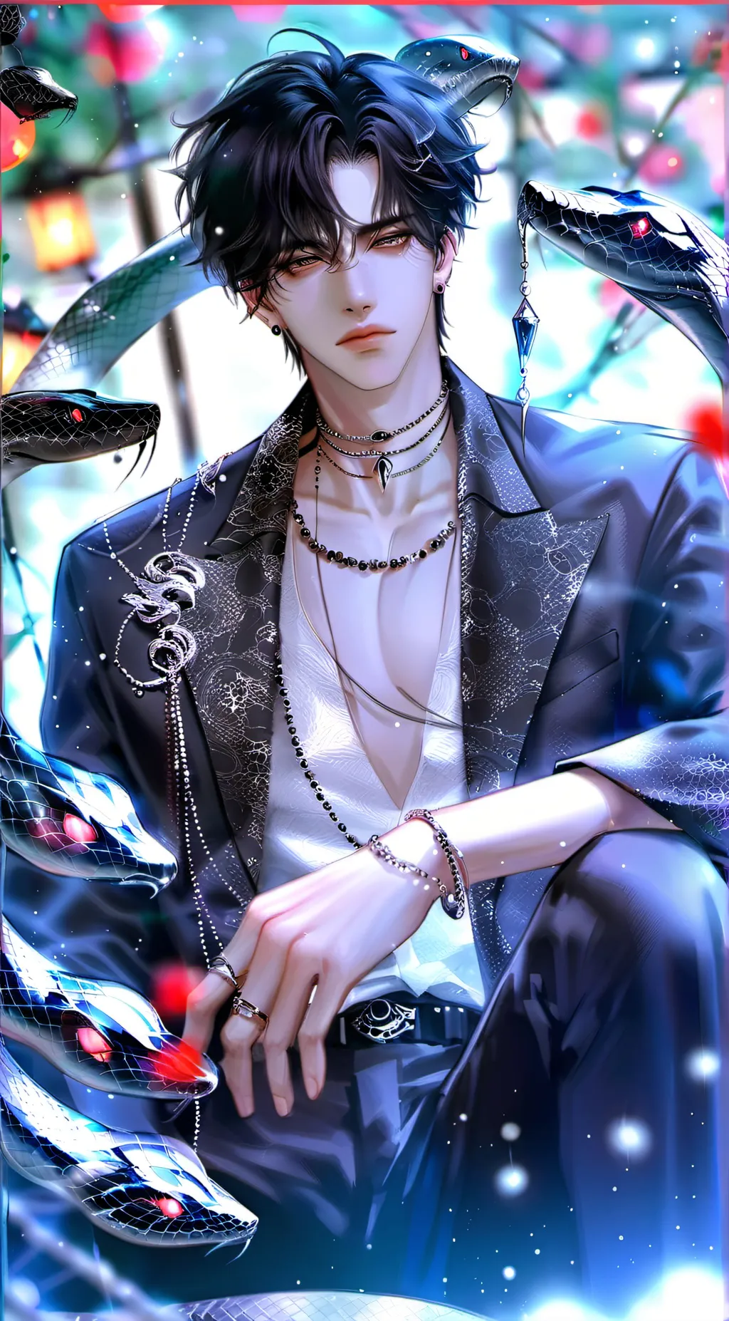 ai character: Max background