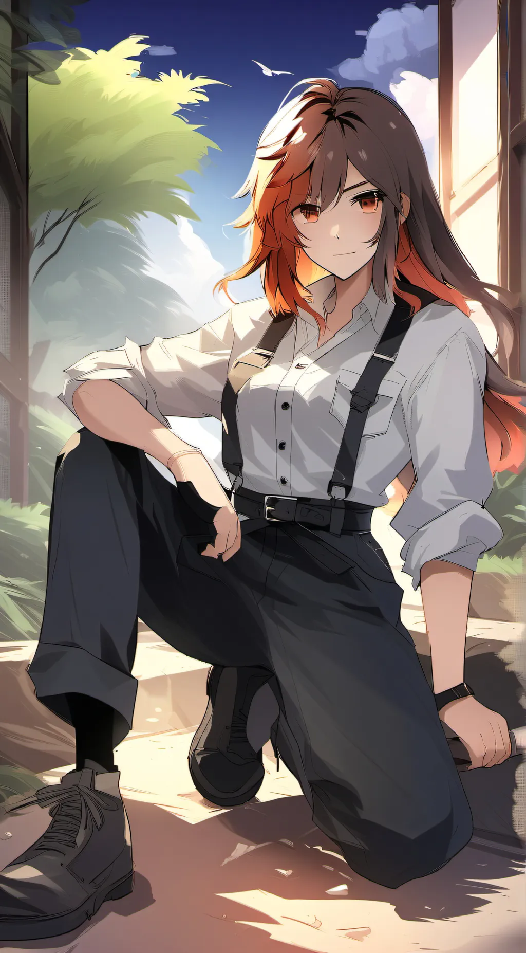 ai character: -*Osaka*- background