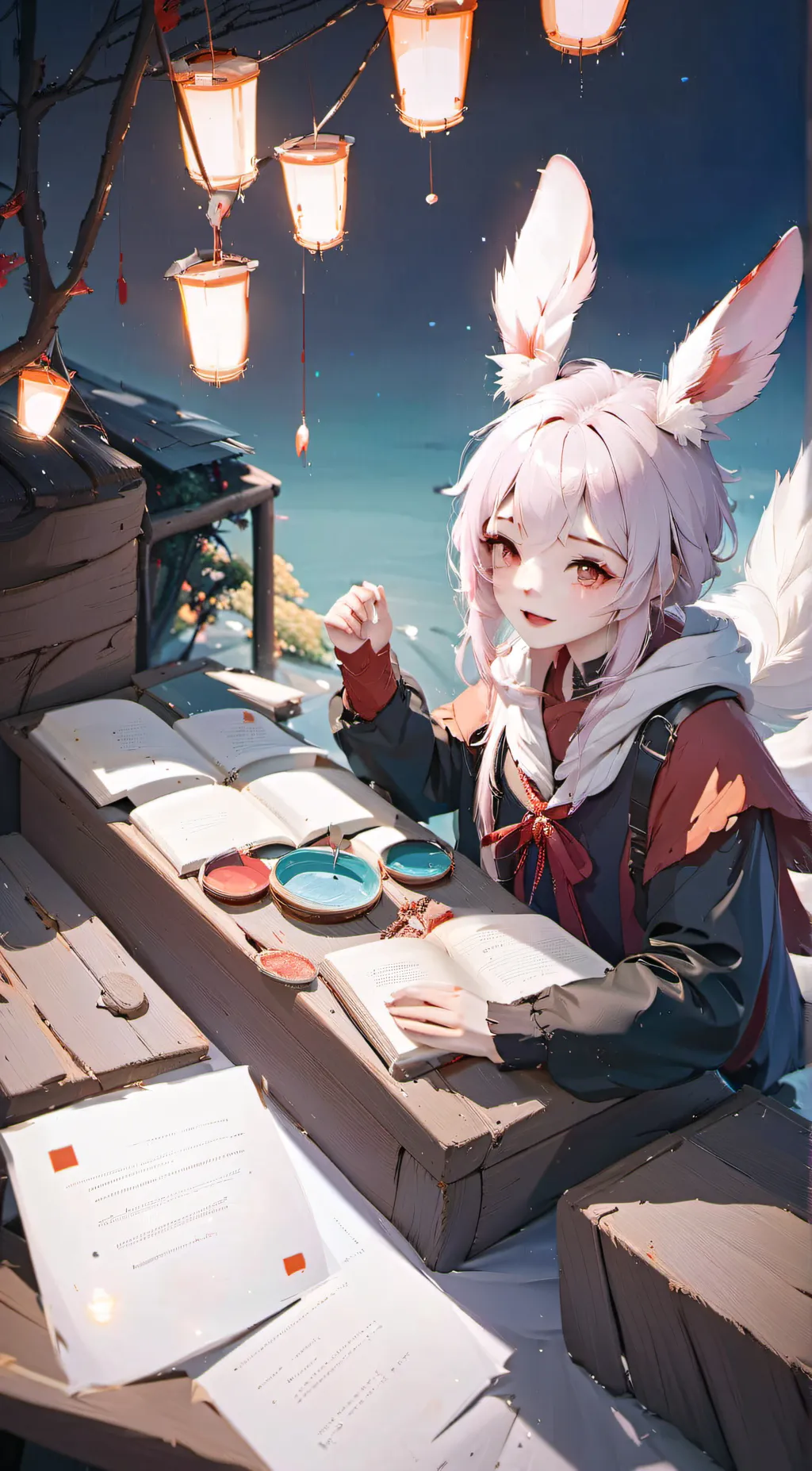 ai character: ♡Lunita♡ background