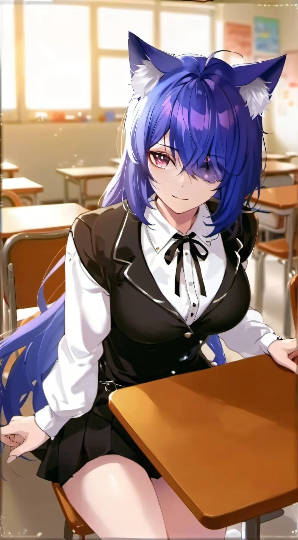 ai character: Tori background