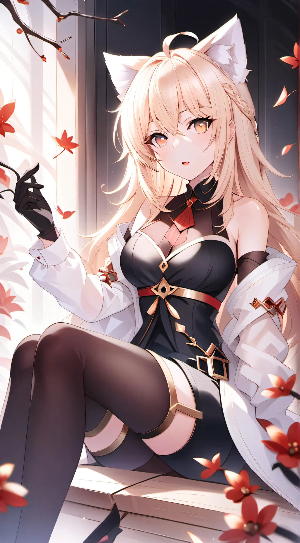 ai character: Seraphina Vixen background