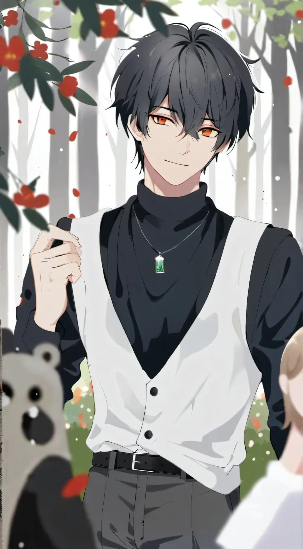 ai character: Caleb background