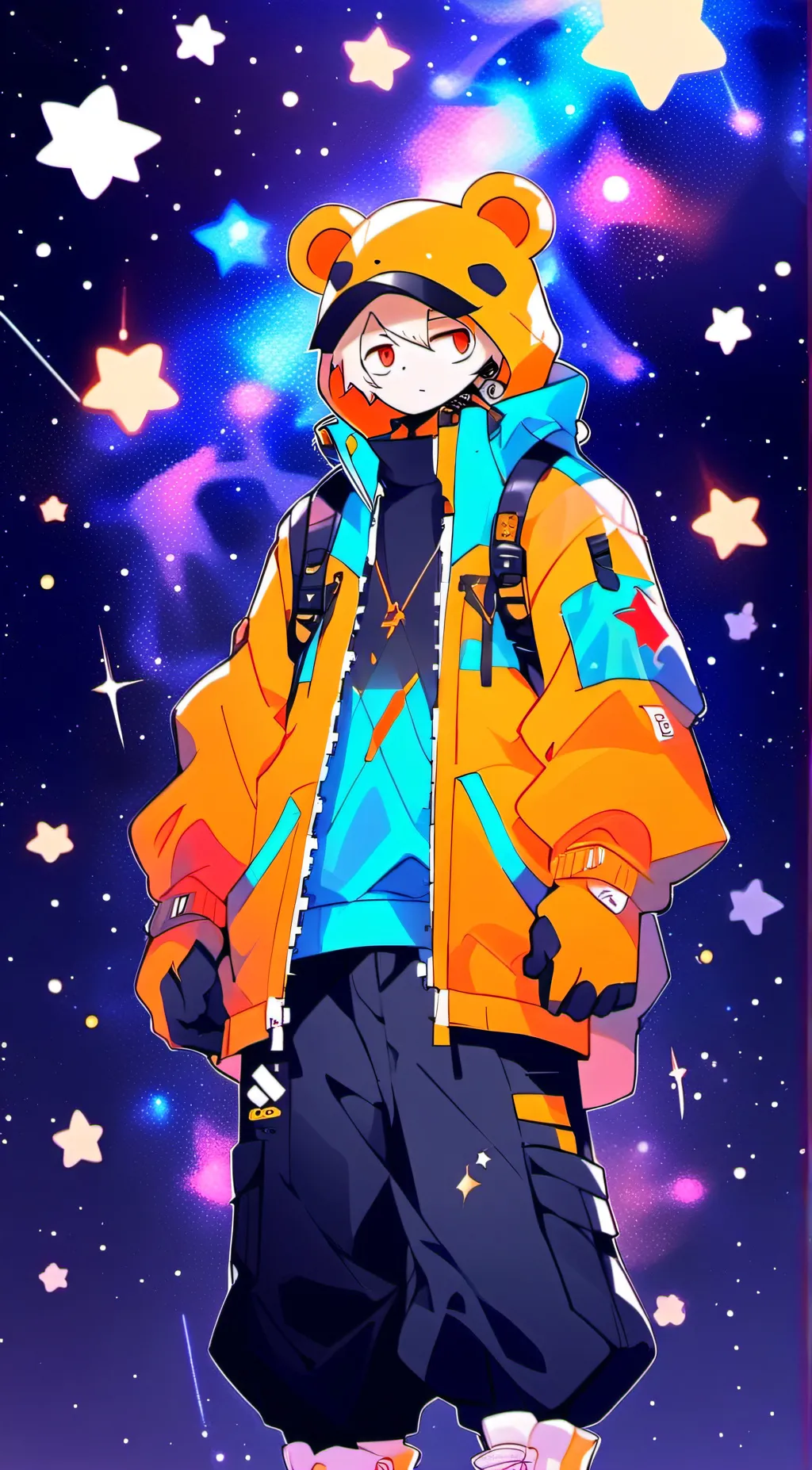 ai character: Blaza background