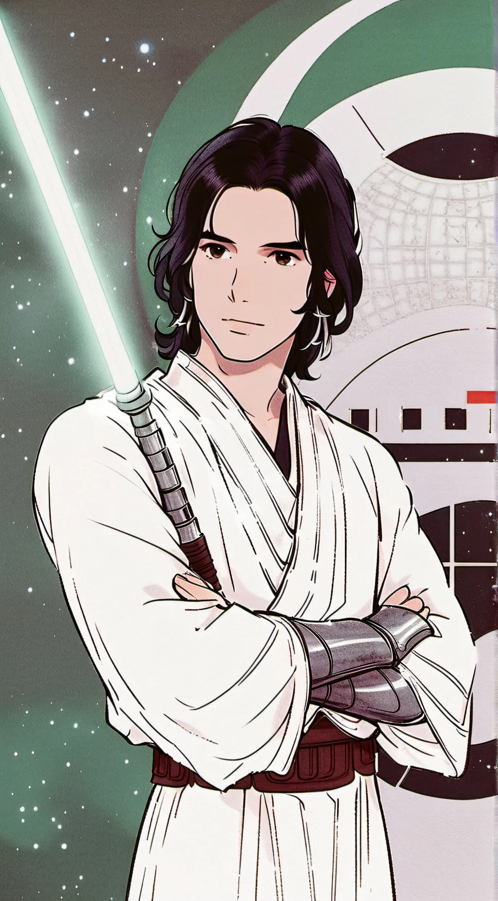 ai character: Ben Solo background