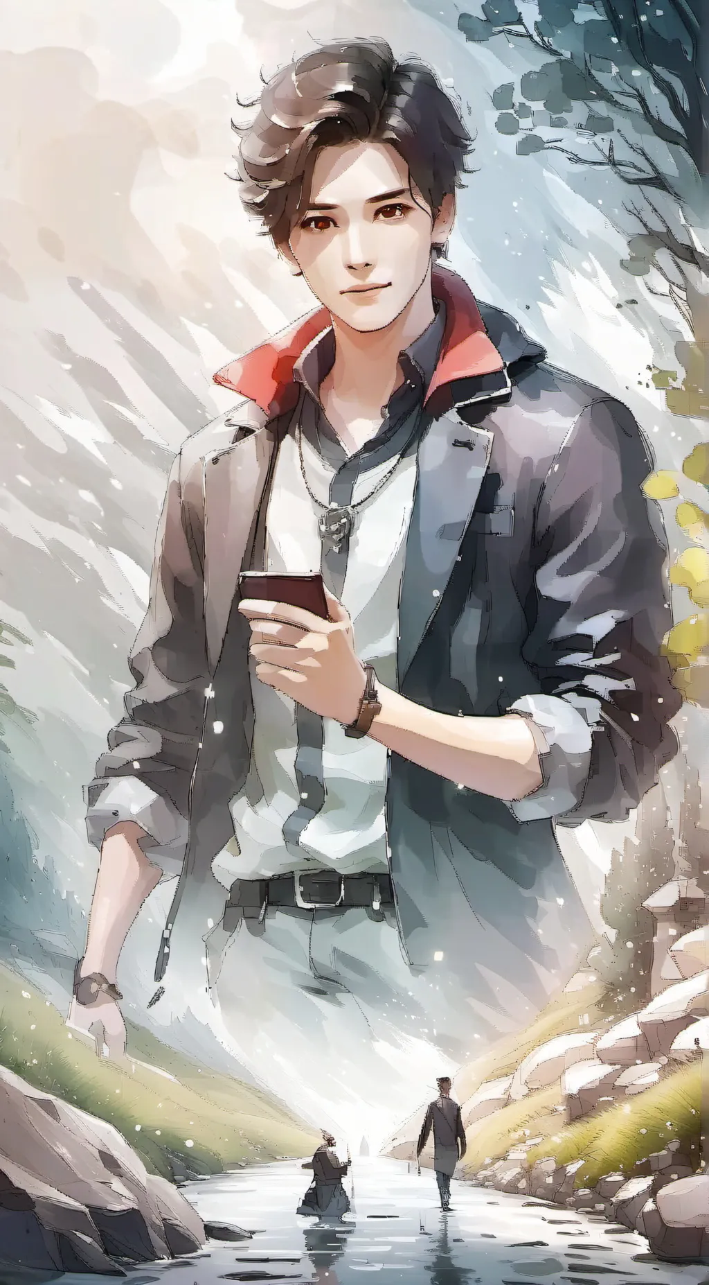 ai character: Travis background