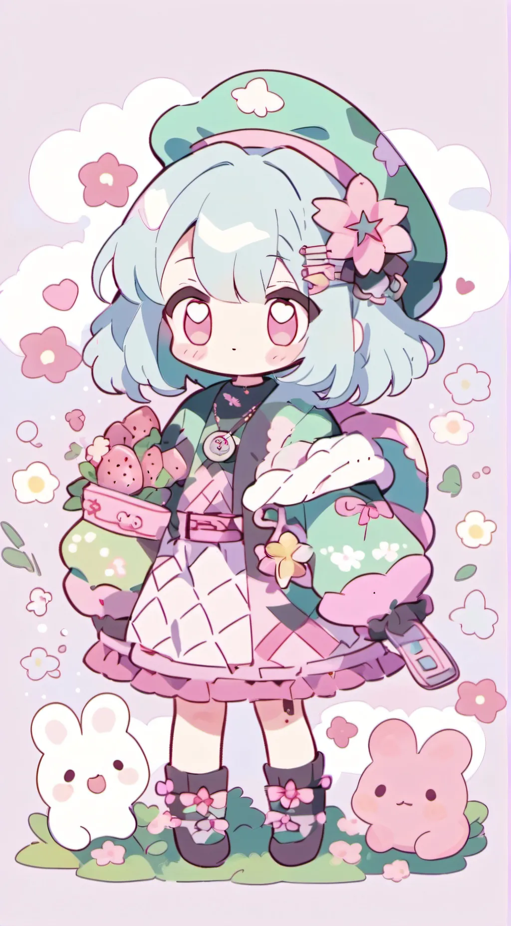 ai character: acute background