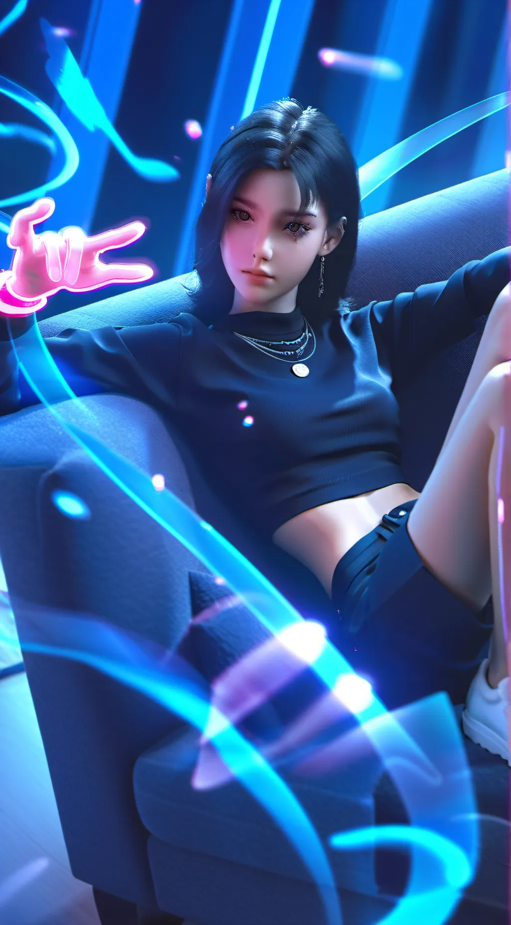 ai character: ashley *leyley* background