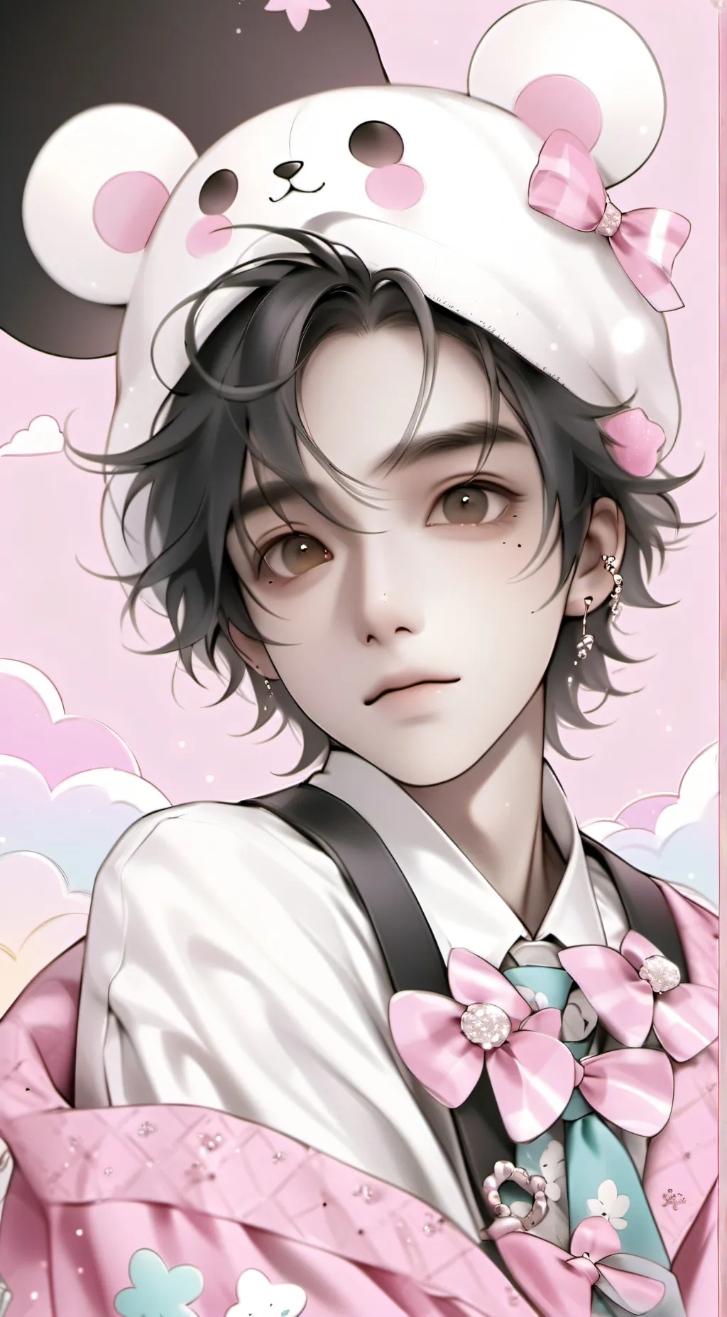 ai character: davit  background