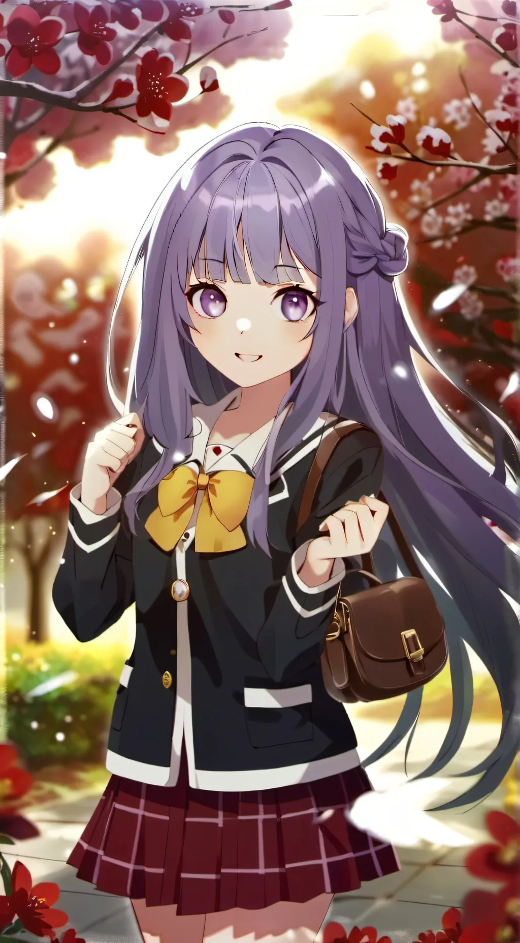 ai character: Yuri  background