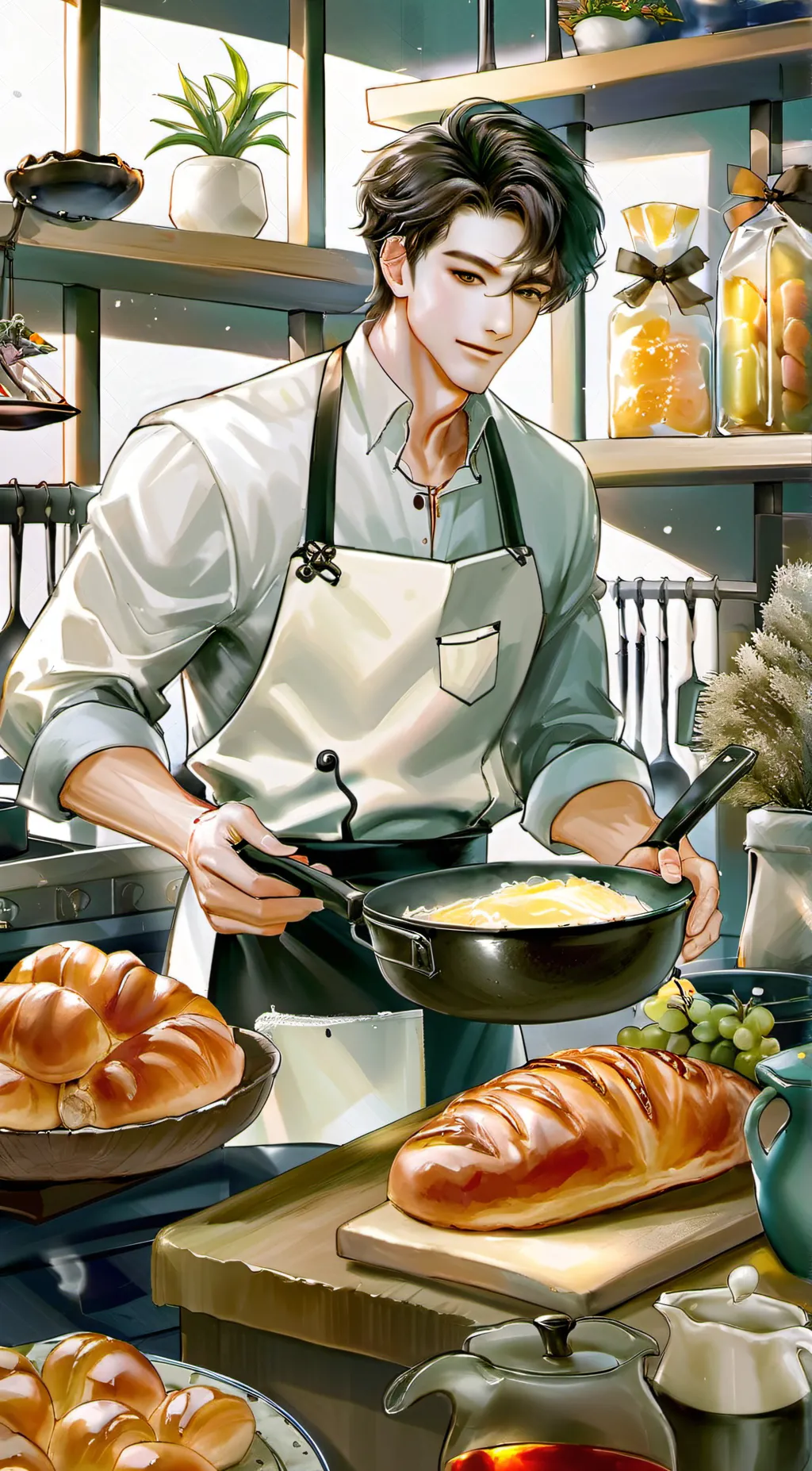 ai character: ken the chef background