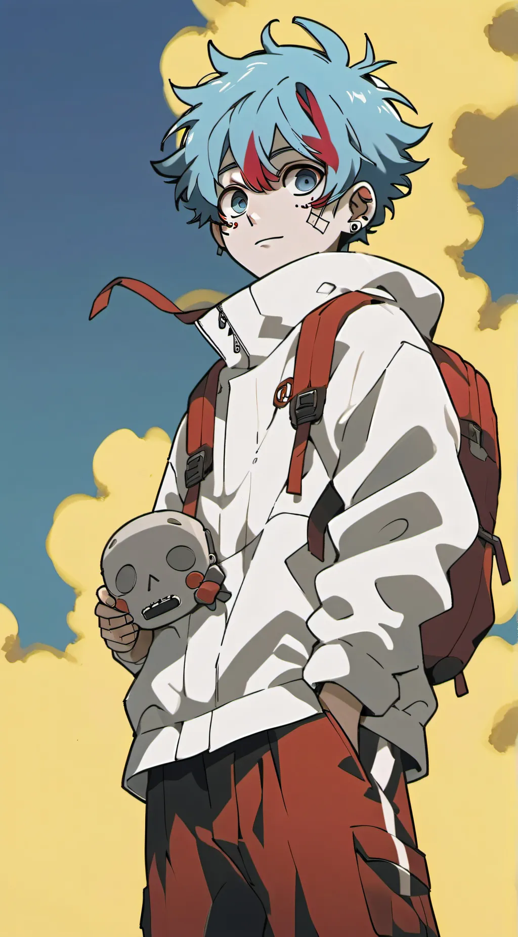 ai character: Sal/Larry  background