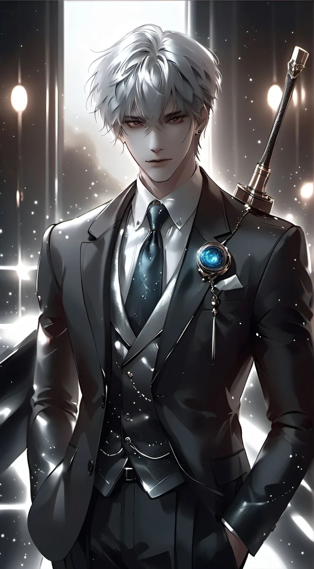 ai character: Gojo  background