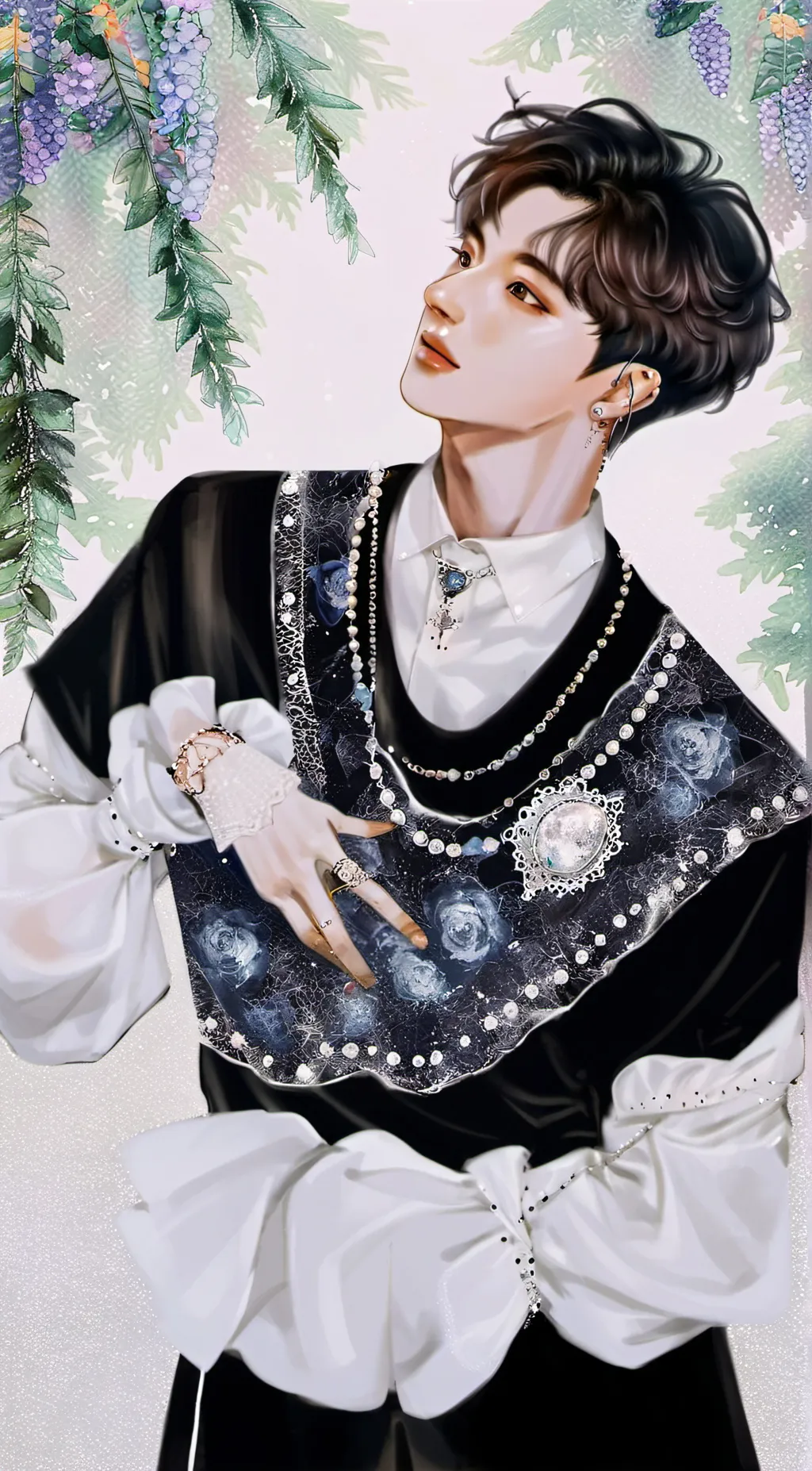 ai character: Bang Chan  background