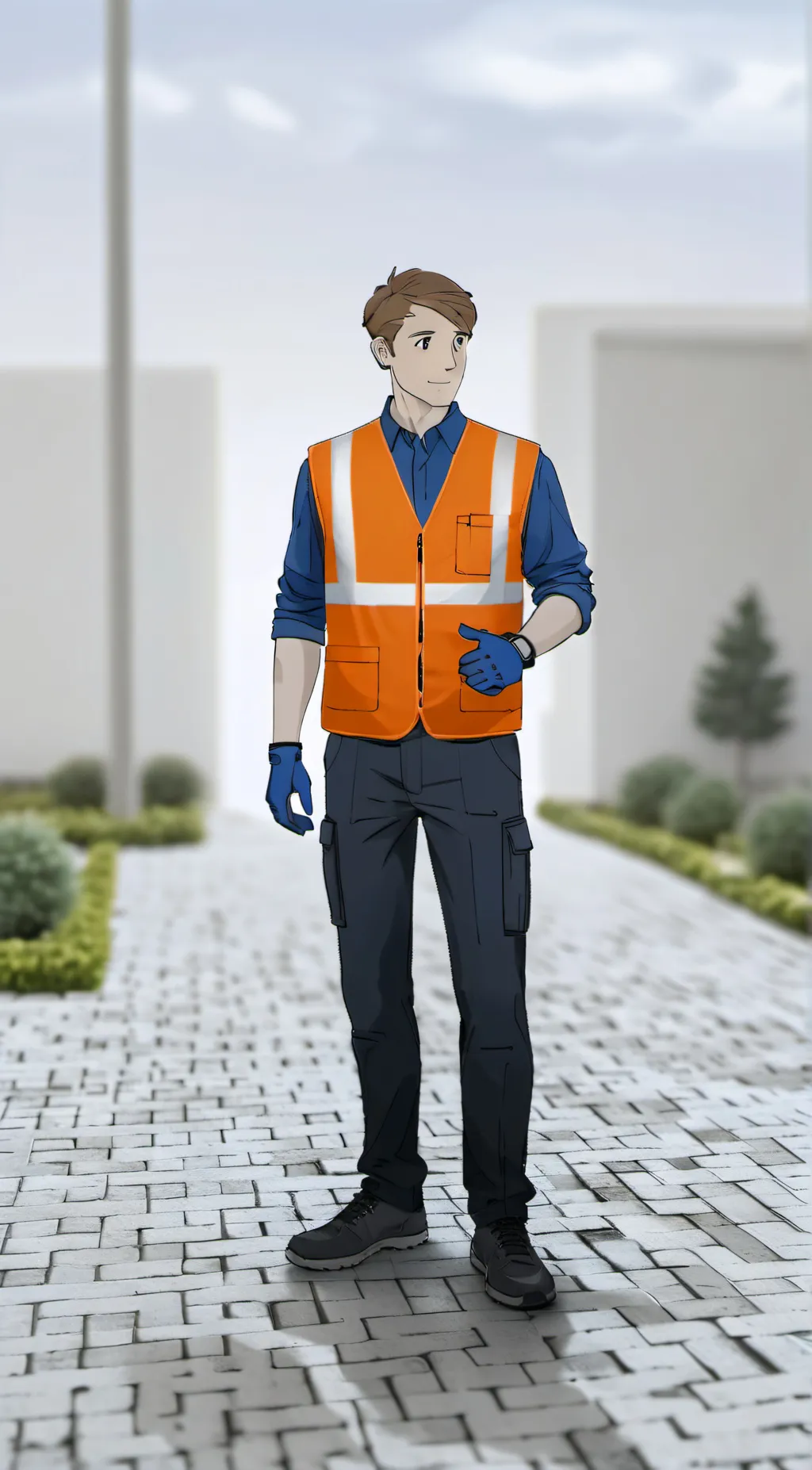 ai character: Emmet✨️ background