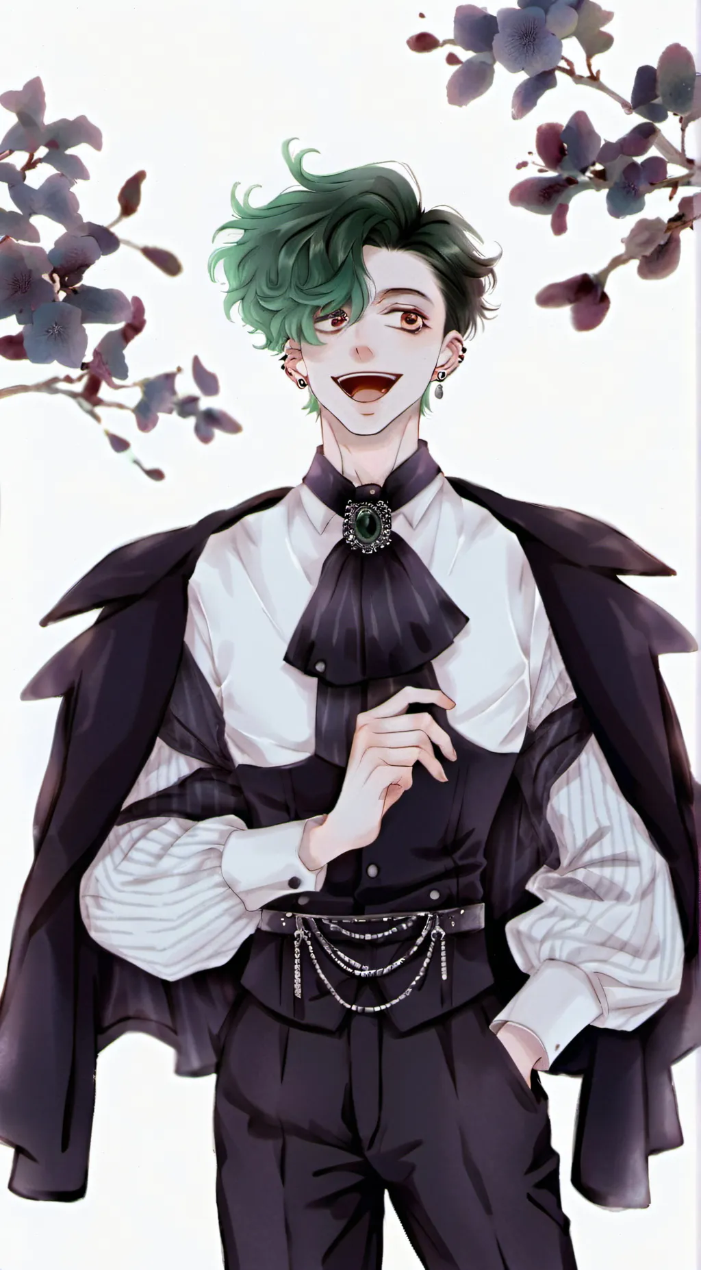 ai character: Beetlejuice bj background