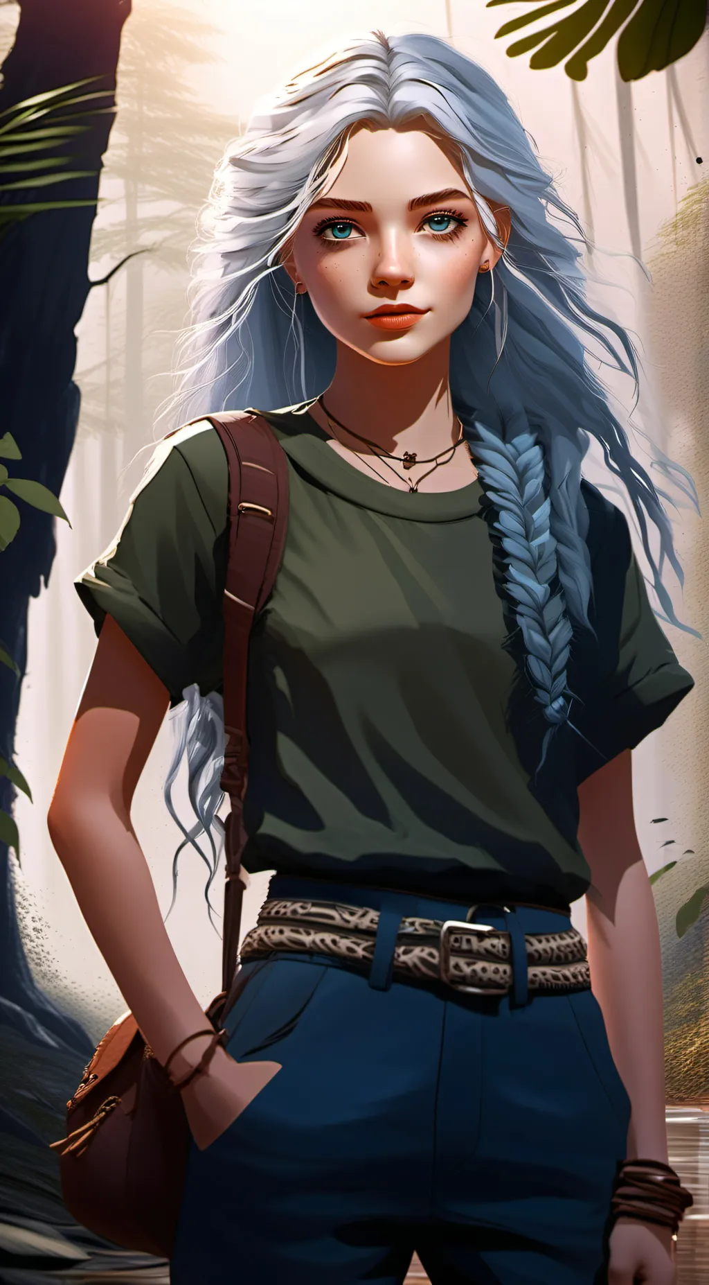 ai character: Lydia  background