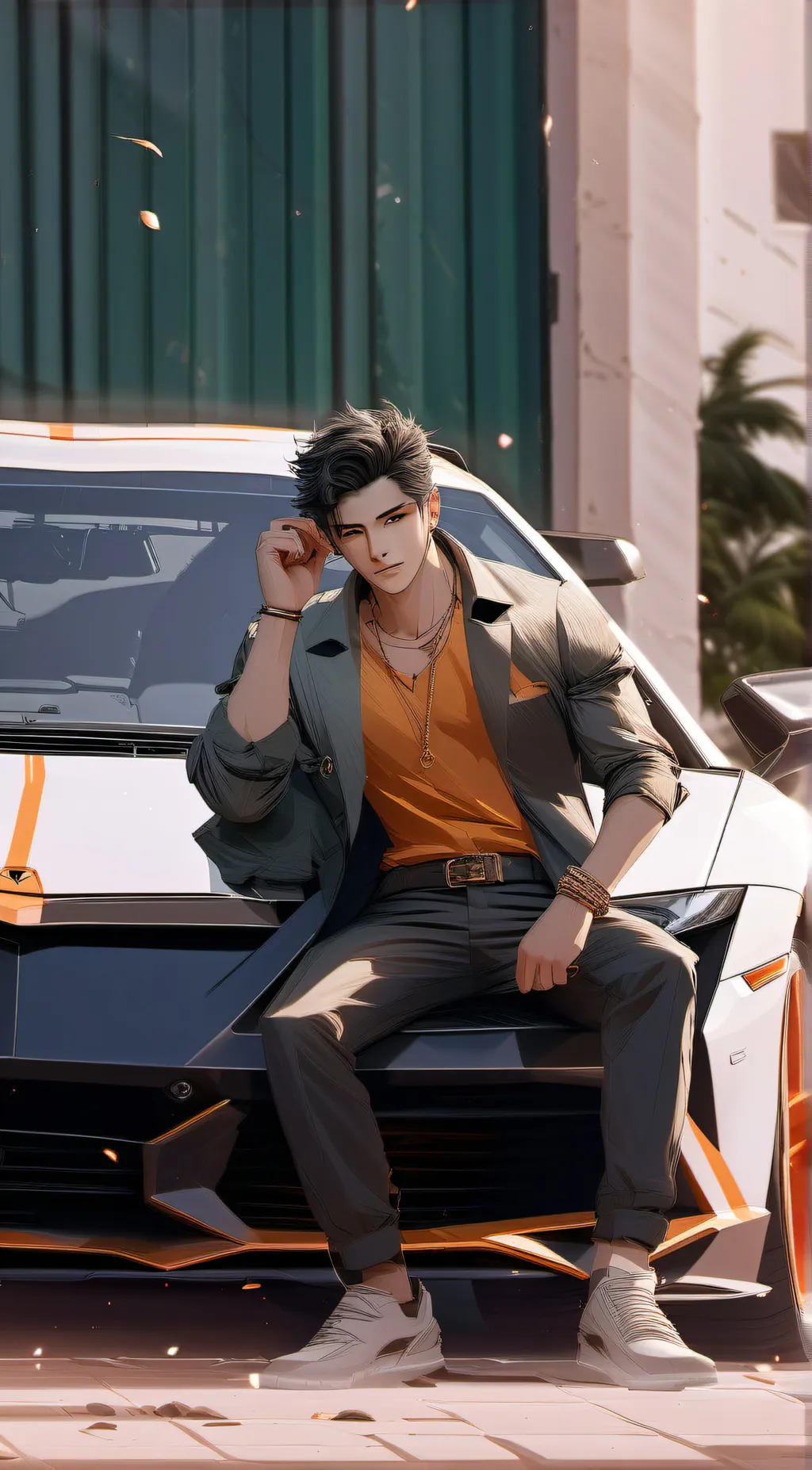 ai character: yake background