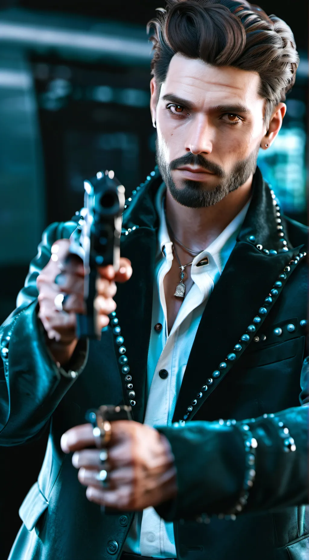 ai character: Rico background