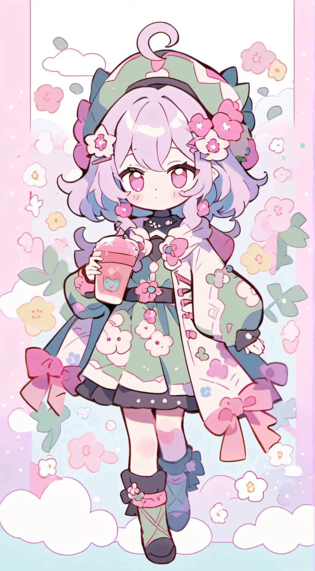 ai character: Mika background