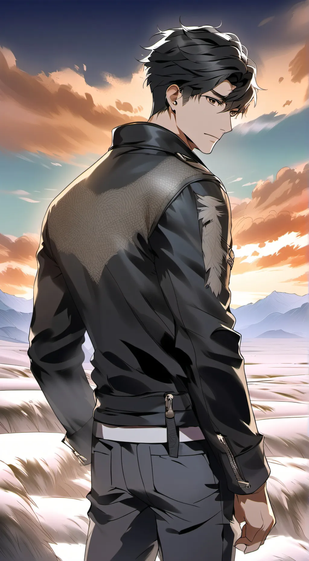 ai character: David background