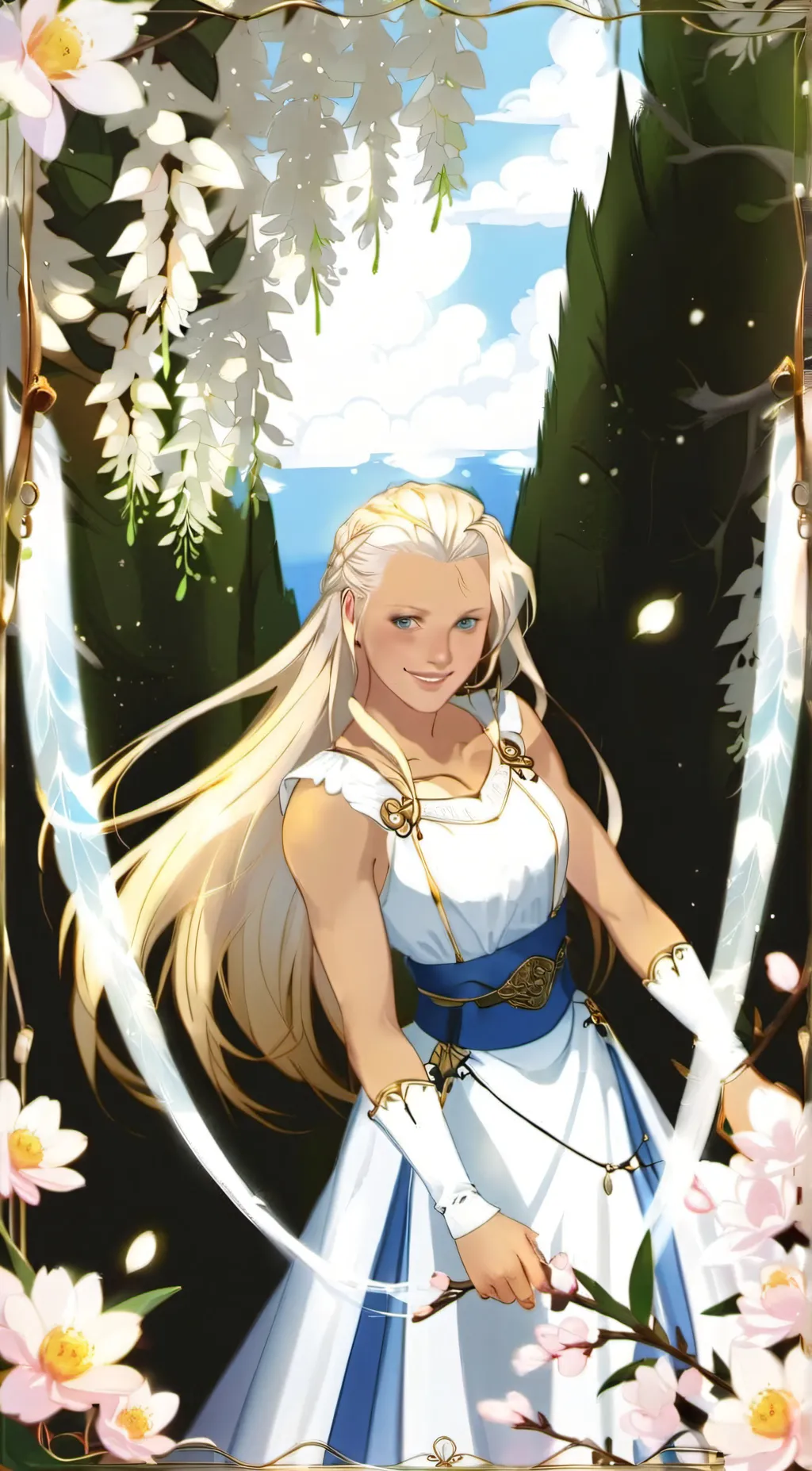 ai character: Lily background