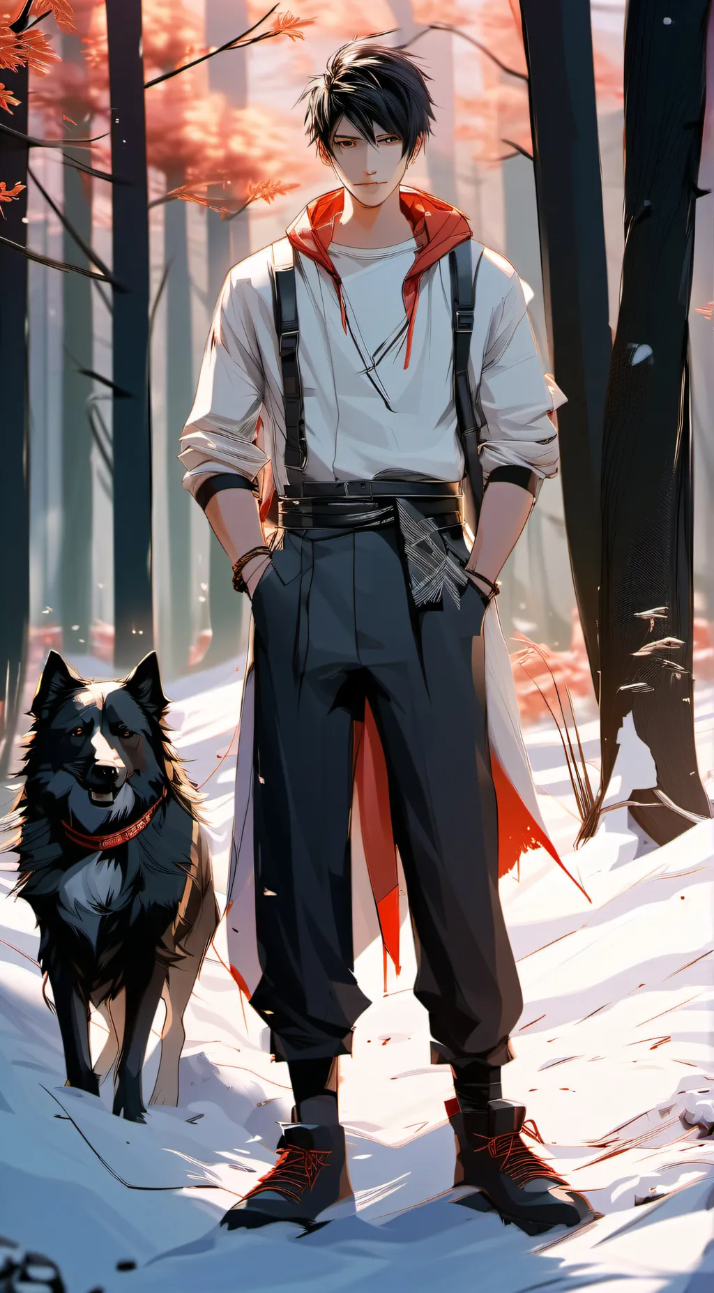 ai character: 😝 Vincen 😝 background