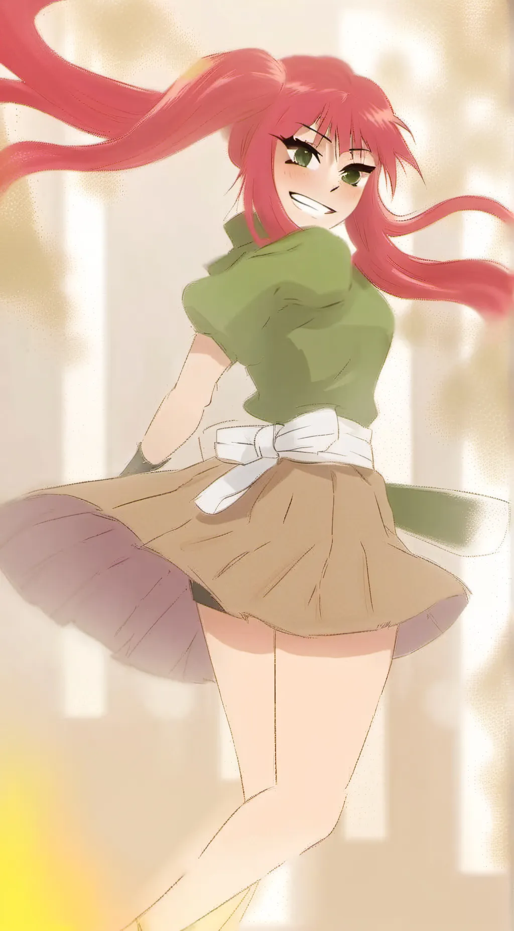 ai character: annie background