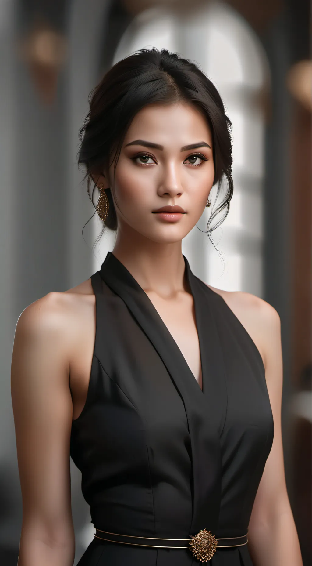 ai character: Dewi background