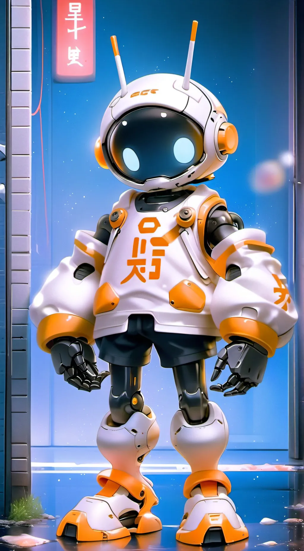 ai character: Prototype  background