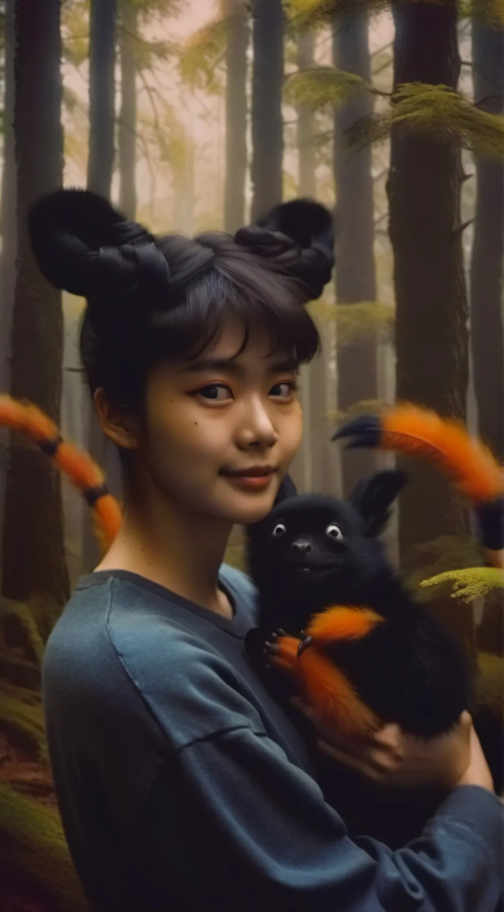 ai character: sleep well background