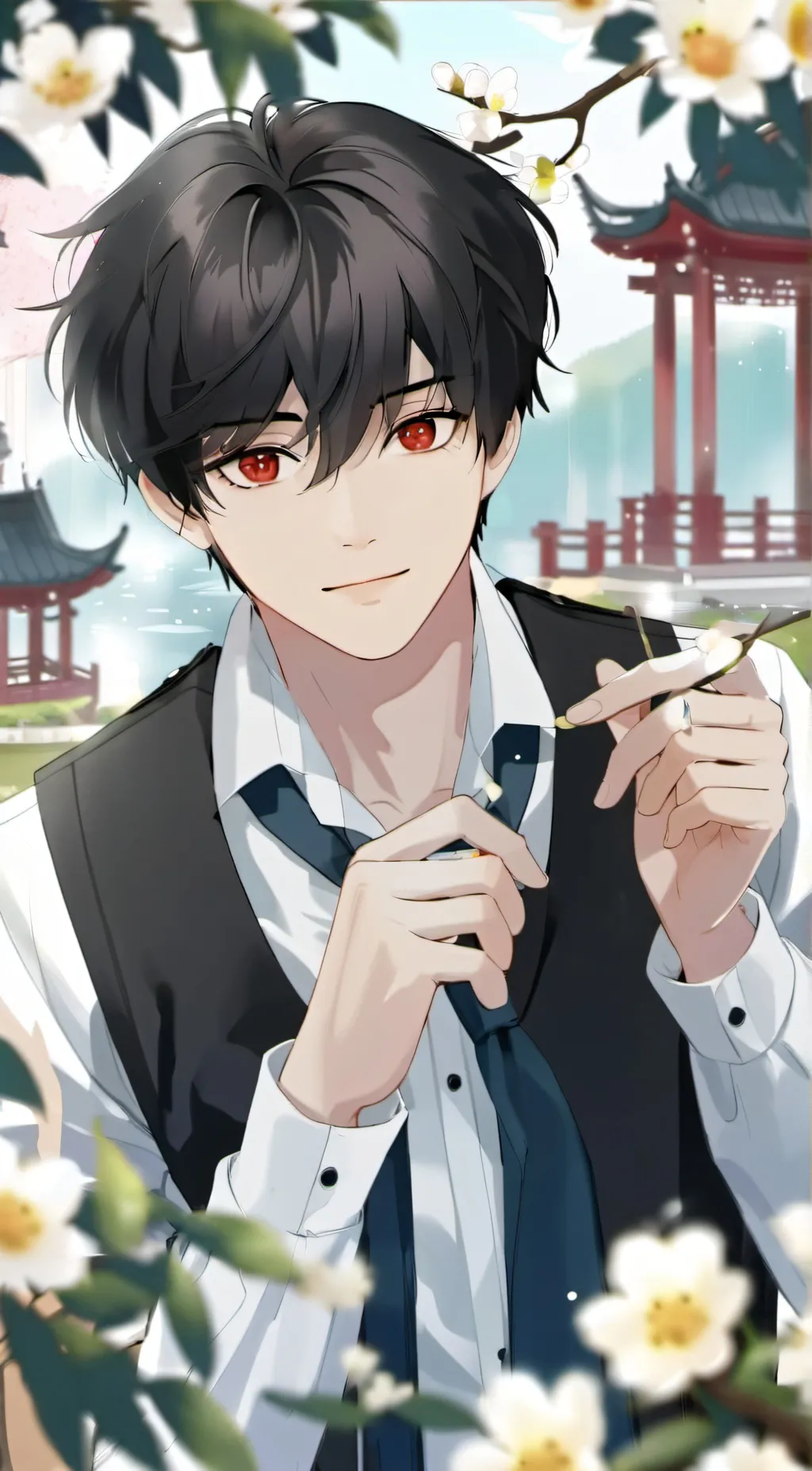 ai character: Leo background