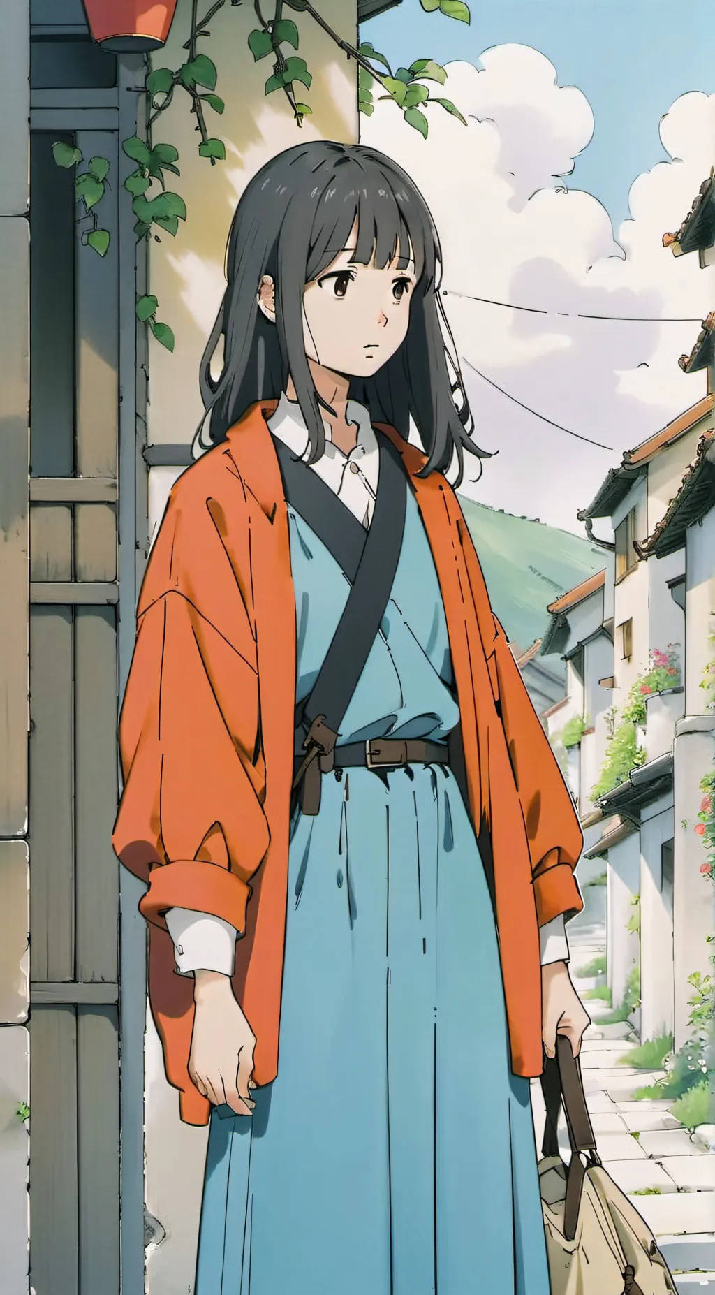 ai character: punpun aiko background