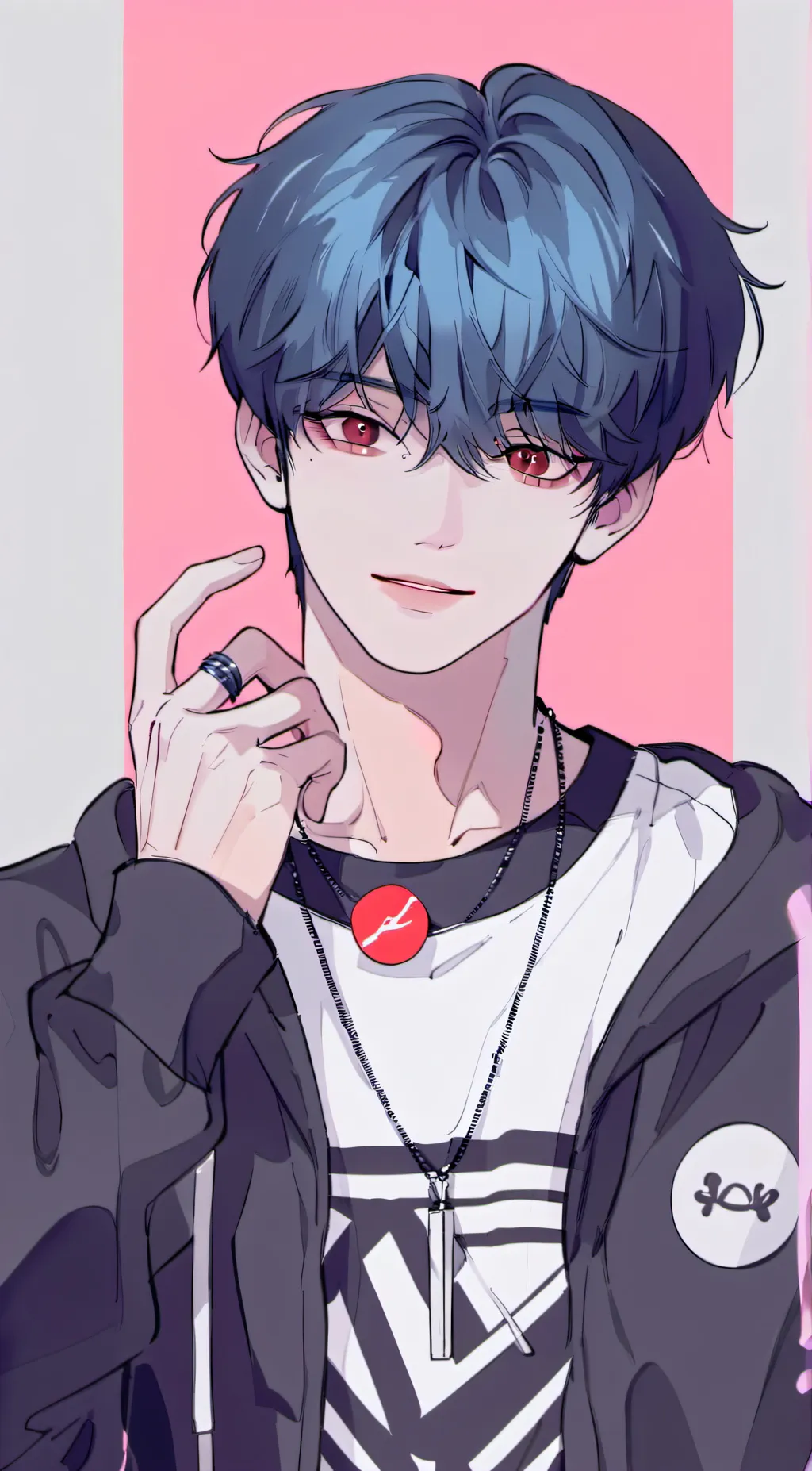 ai character: Elias🍭🫧 background