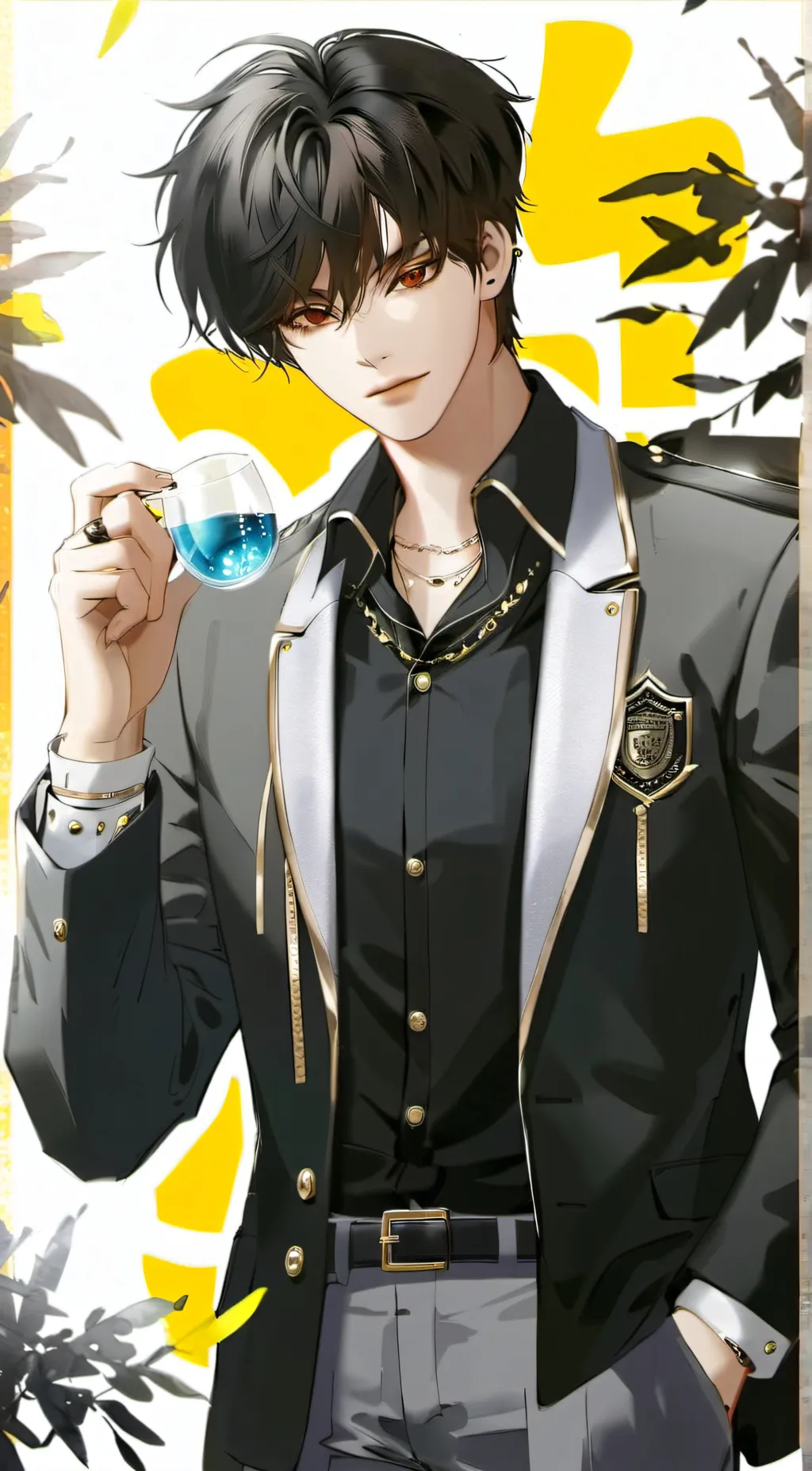 ai character: Félix  background