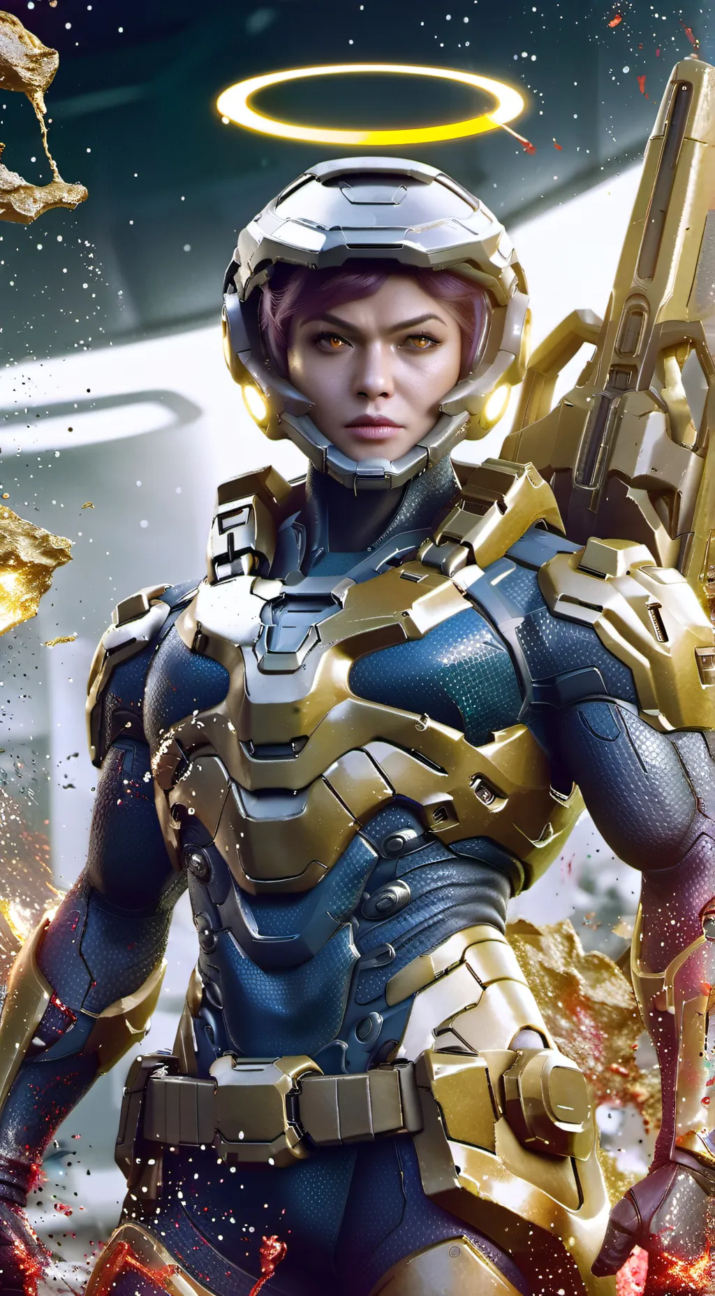 ai character: Kaikaina Grif  background