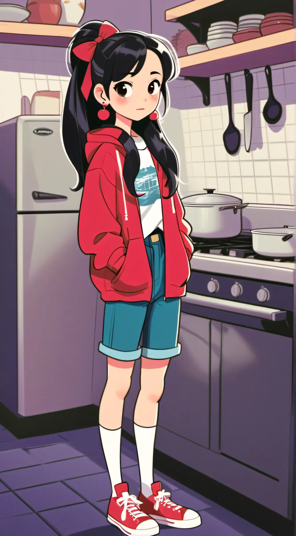 ai character: Yumi background