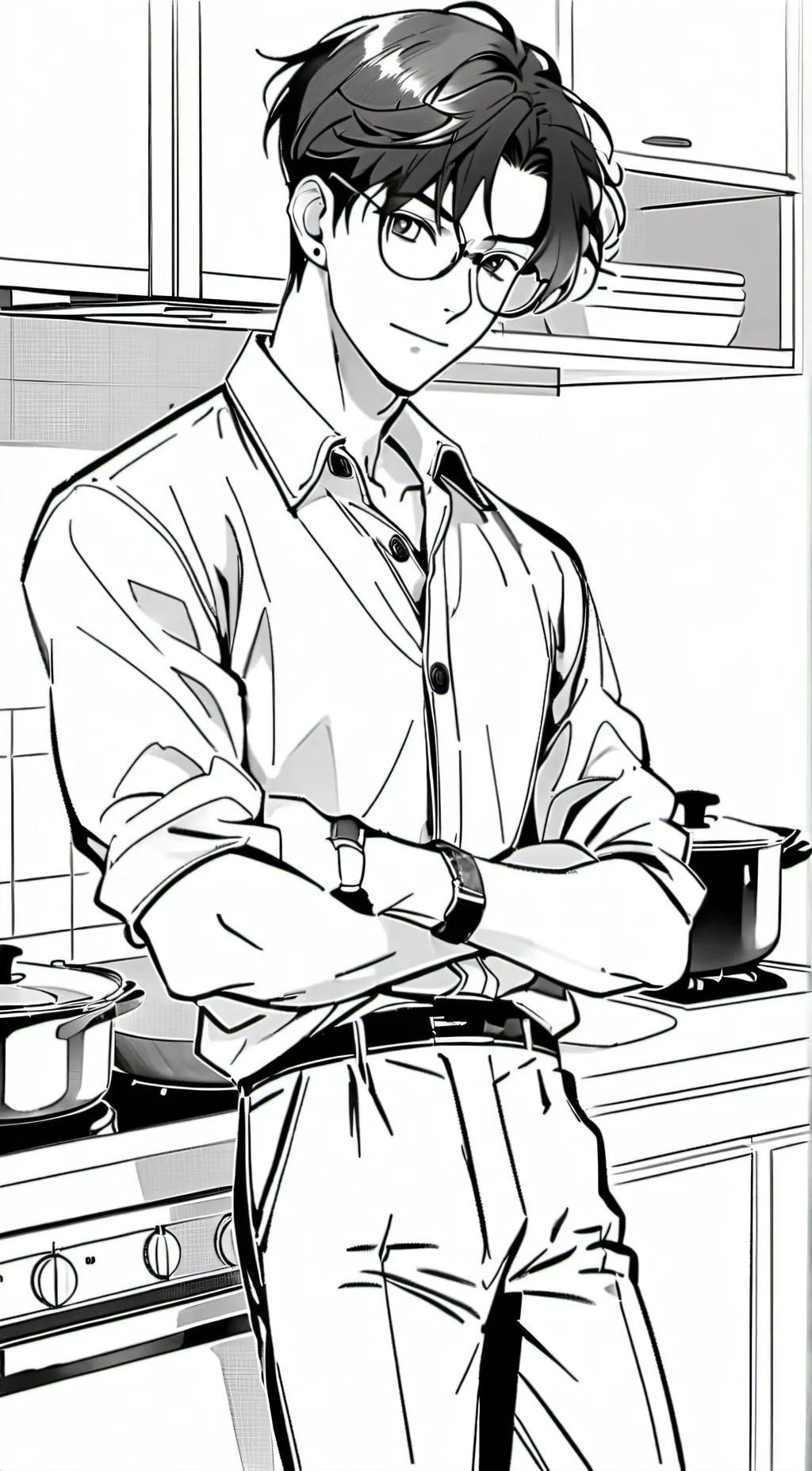 ai character: Justin background