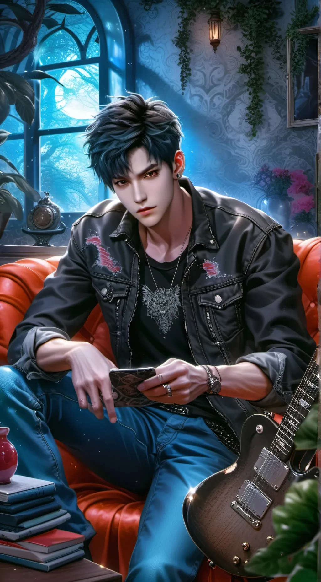 ai character: Mike background