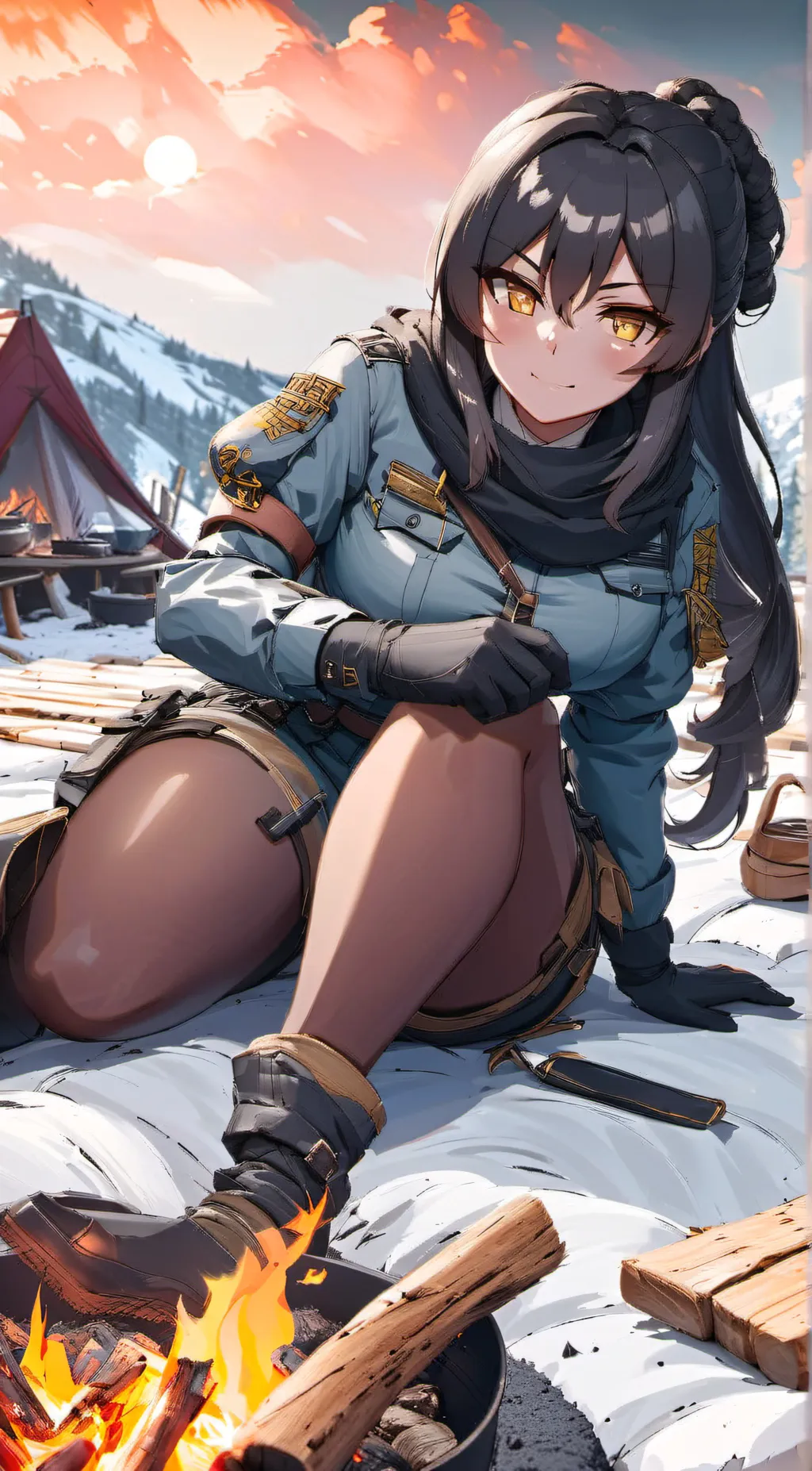 ai character: Jackie☆ background