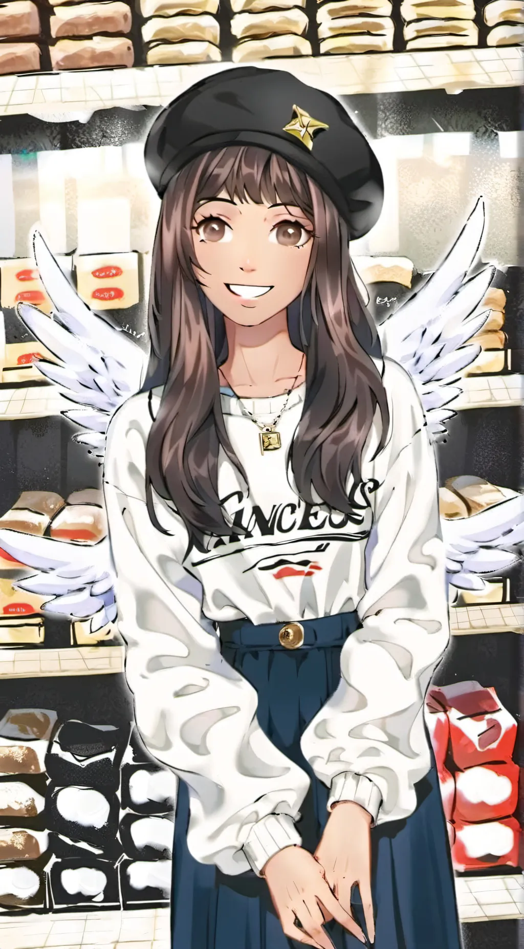 ai character: Angeline background