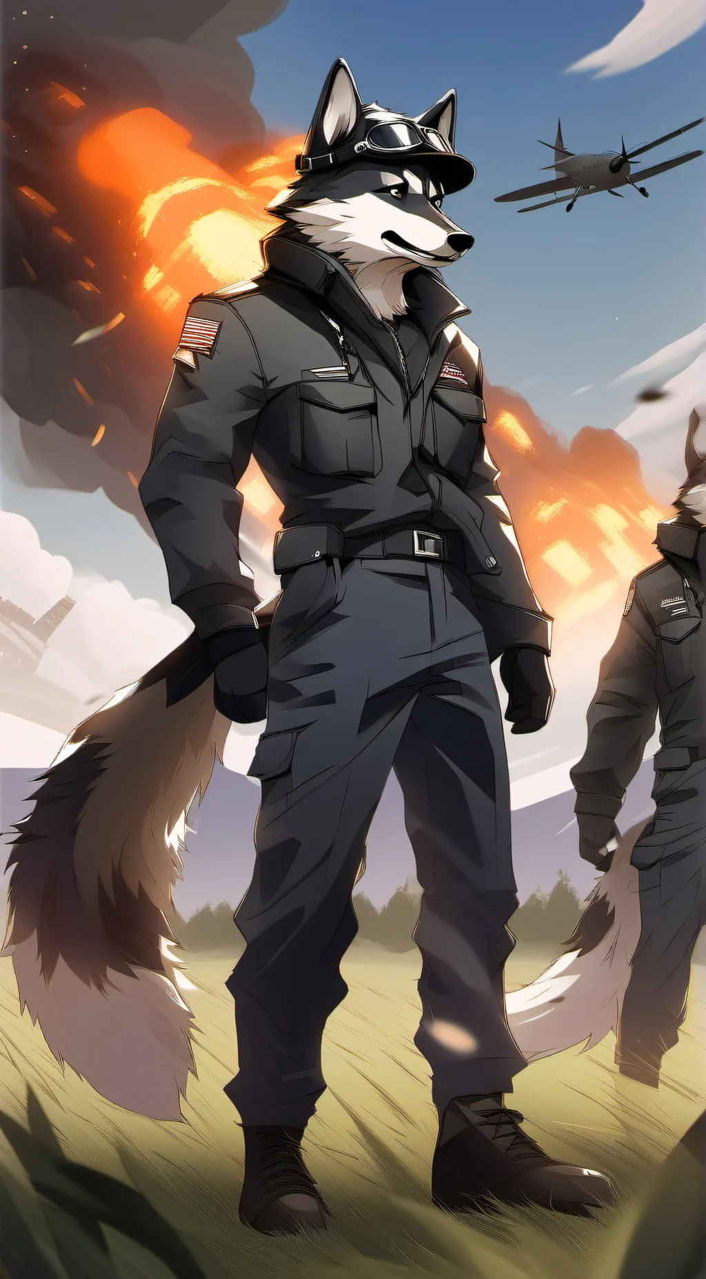 ai character: Jäger background