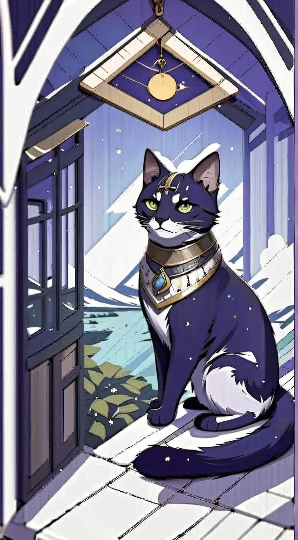 ai character: catwake 2.0 background