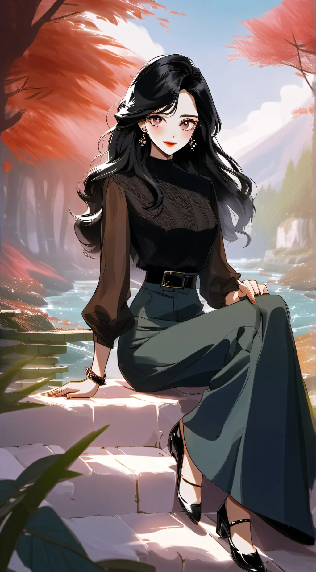 ai character: Audree background