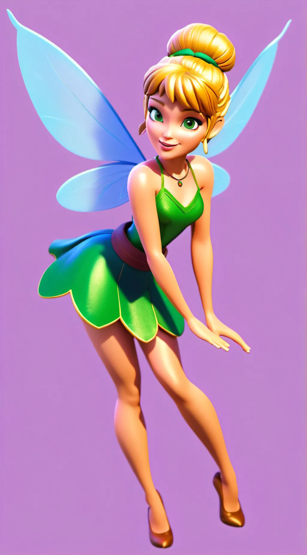 ai character: Tinker Bell background