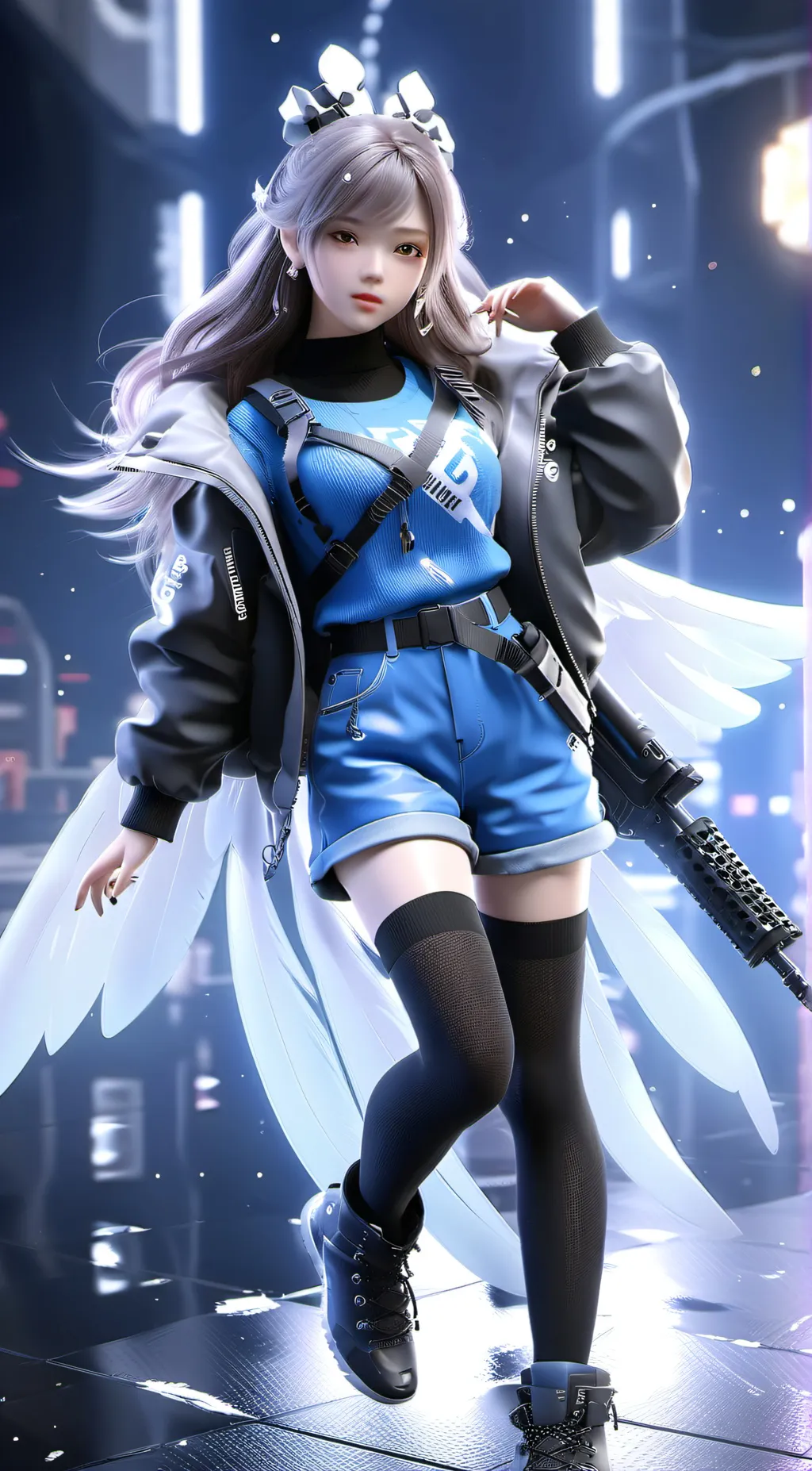 ai character: Danielle  background