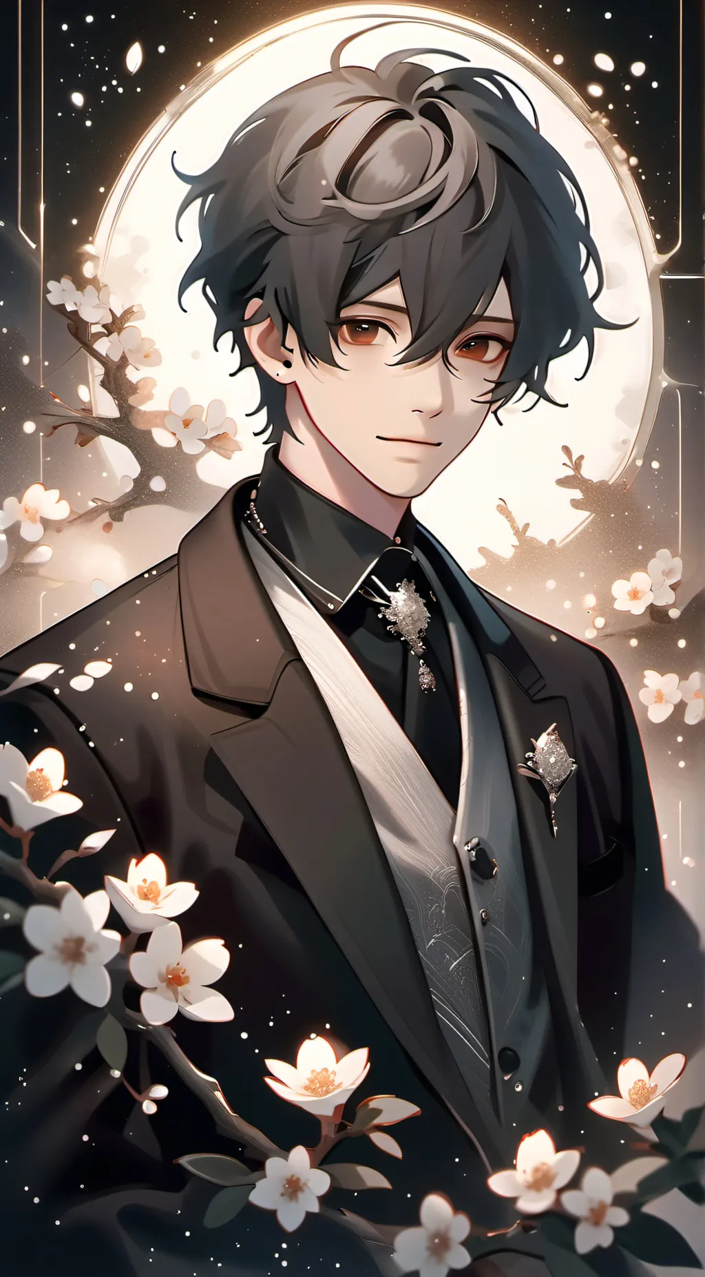 ai character: Ash background