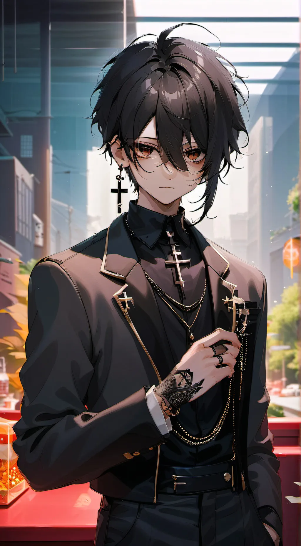 ai character: Levi background